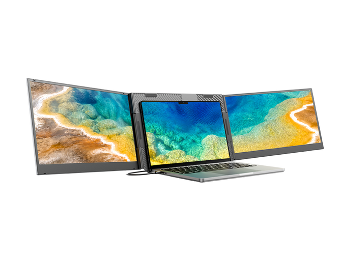ANYKING P7 Pro | 15.6" Dual Screen Extender | 13–17.3" Laptops
