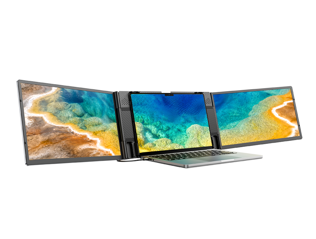 ANYKING P9 Ultra | 15.6" FHD Dual Screen Extender | Single-Cable