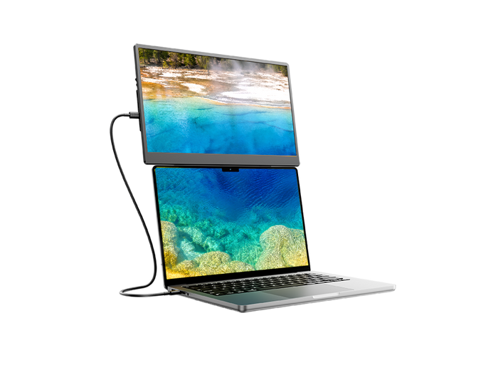 ANYKING S13 | 15.6" FHD Single Screen Extender | Detachable Design