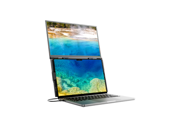 ANYKING S15 Plus | 15.6" FHD Single Screen Extender | Above-Laptop Design