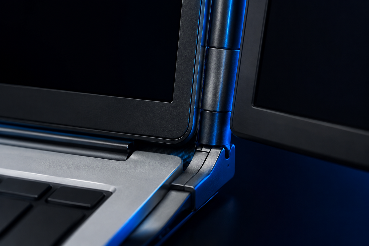 Clear Detail on Both Screens.