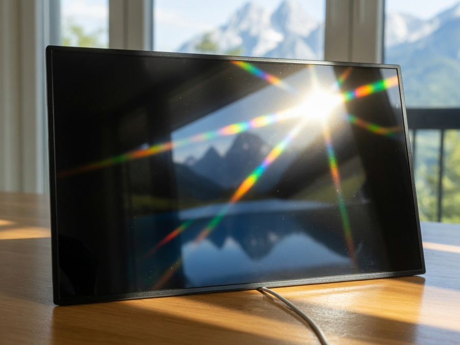 Glossy display